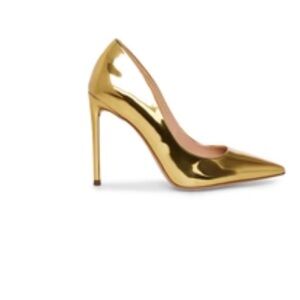 Steve Madden Metallic Gold Heels